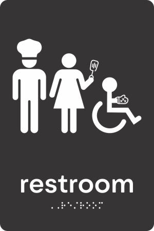 Family Restroom Sign