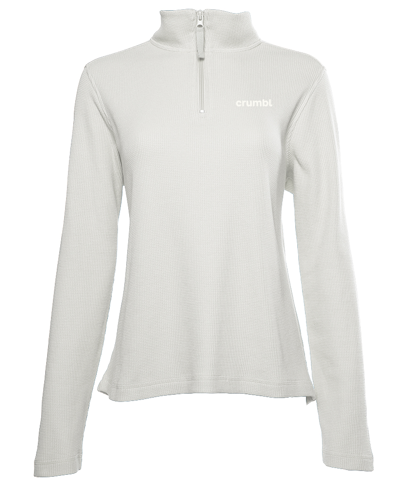 Women’s Lightweight Waffle Quarter Zip Pullover