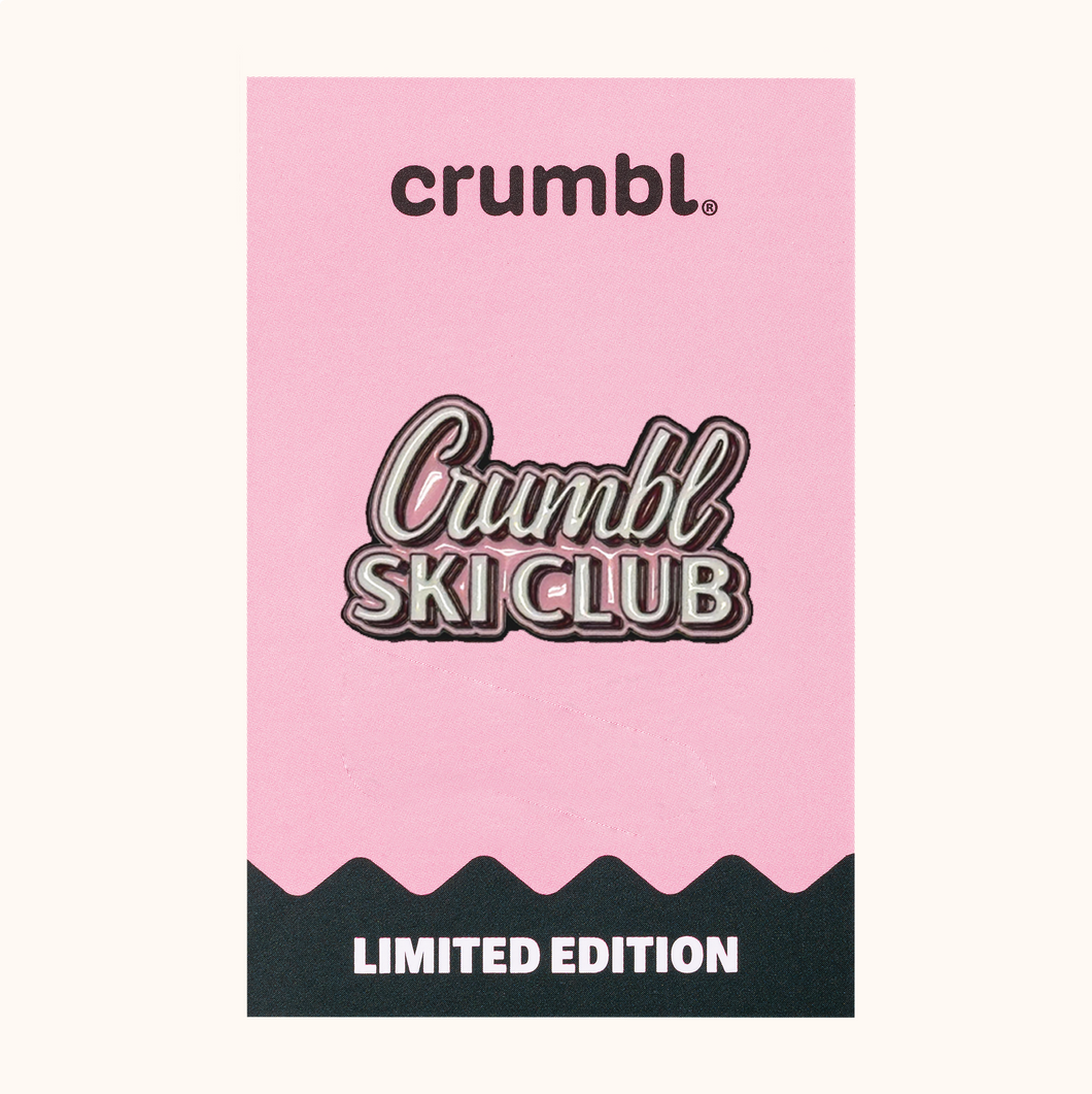 Crumbl Ski Club Lapel Pin