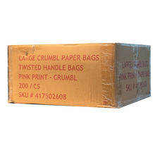 Load image into Gallery viewer, Large Crumbl Paper Bags - Pink
