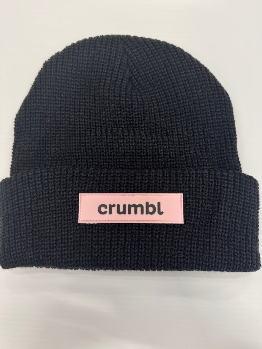 Black Beanie w/Patch