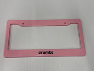 Crumbl Vehicle License Frame