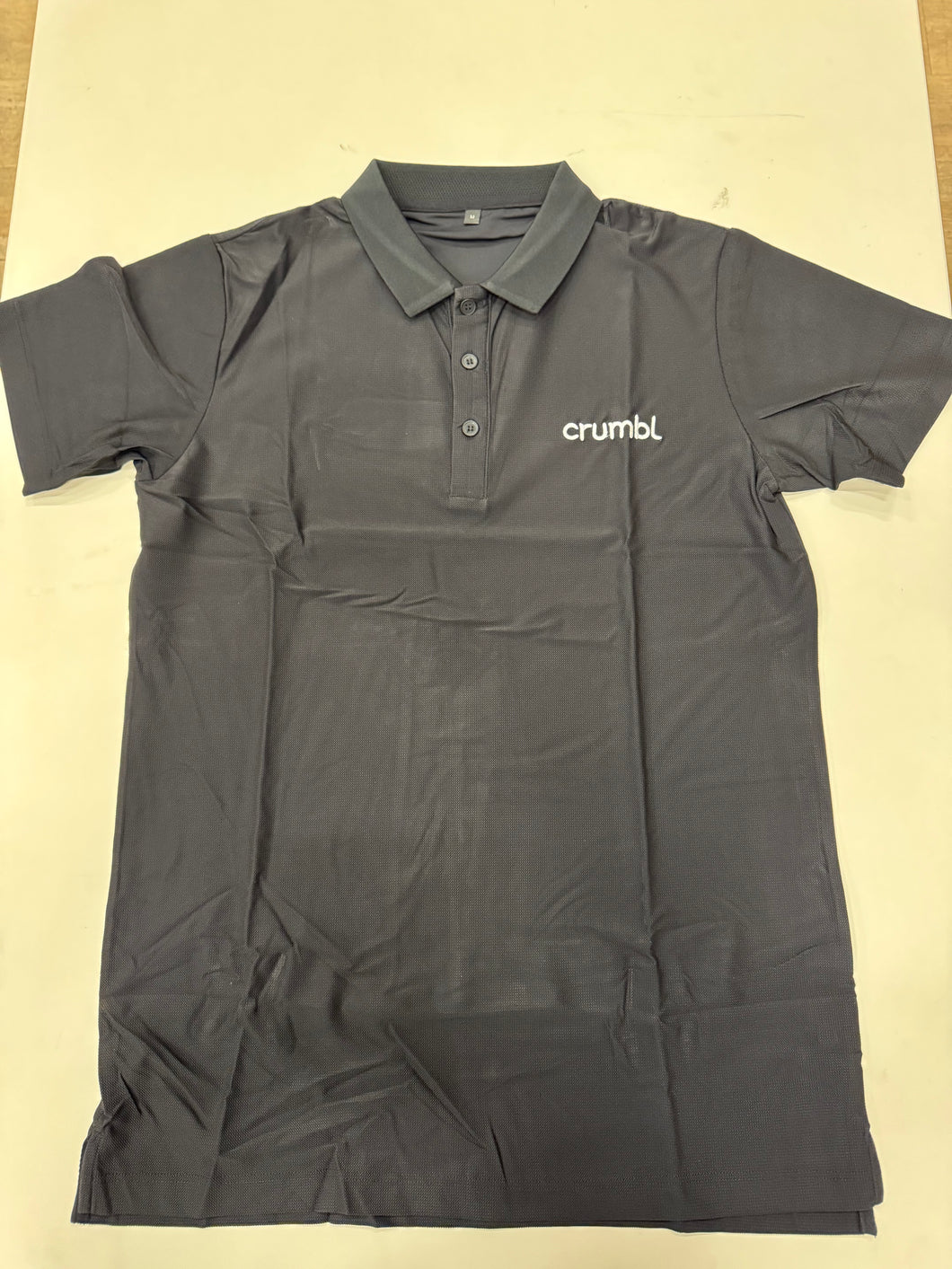 Old Wordmark Black Polo