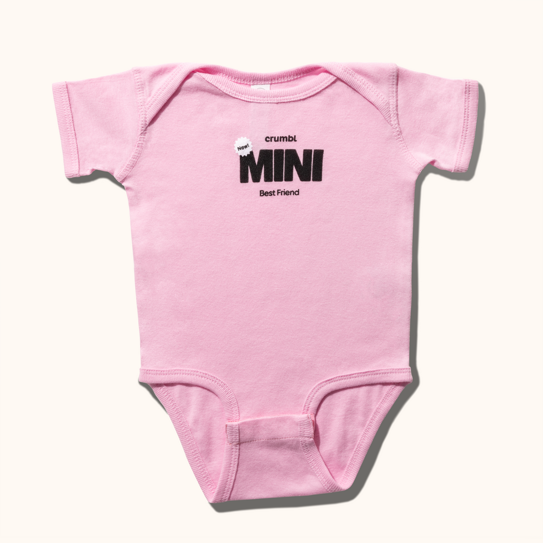 Crumbl Mini Best Friend Onesie