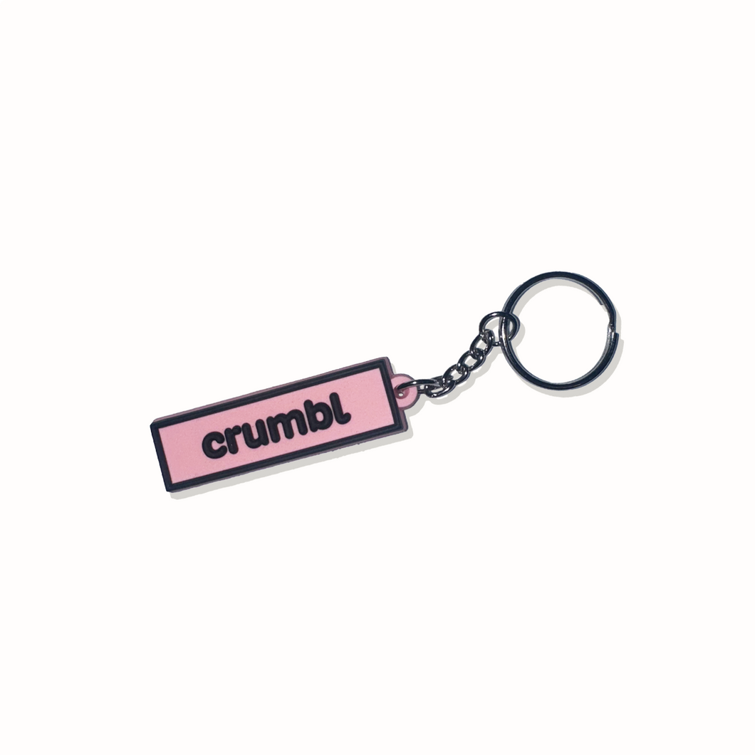 Crumbl Pink Box Keychain