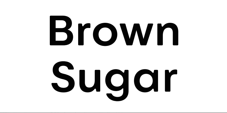 21 Gallon Decal - Brown Sugar