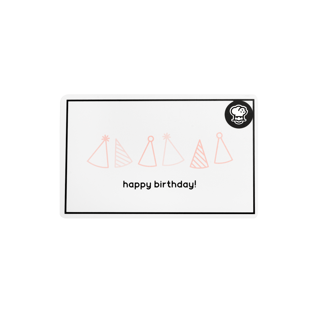 Gift Card - Happy Birthday!